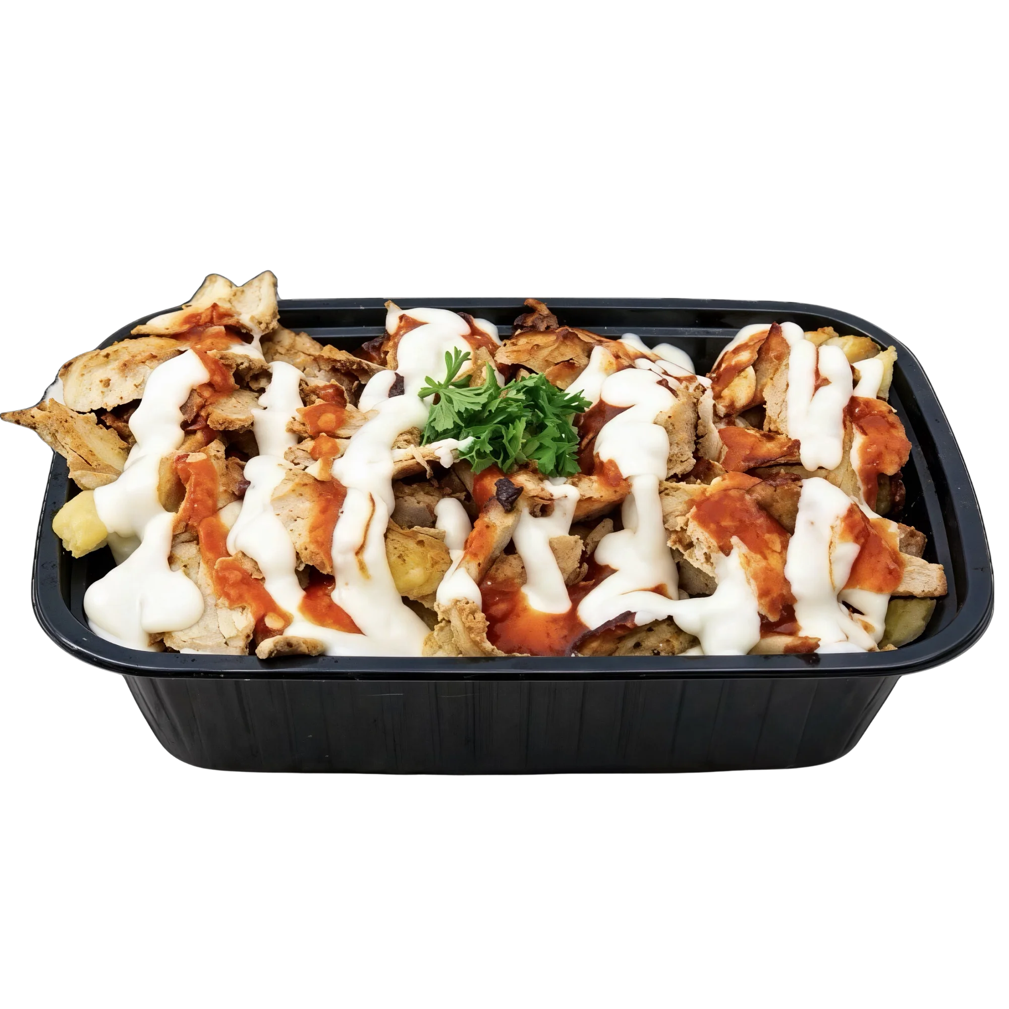 Loaded Fries with Chicken